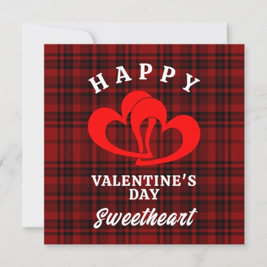 PRETTIG VALENTIJN DAG LIEFJE BEDANKKAART (Voorkant)