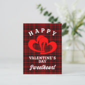 PRETTIG VALENTIJN DAG LIEFJE BRIEFKAART (Staand voorkant)