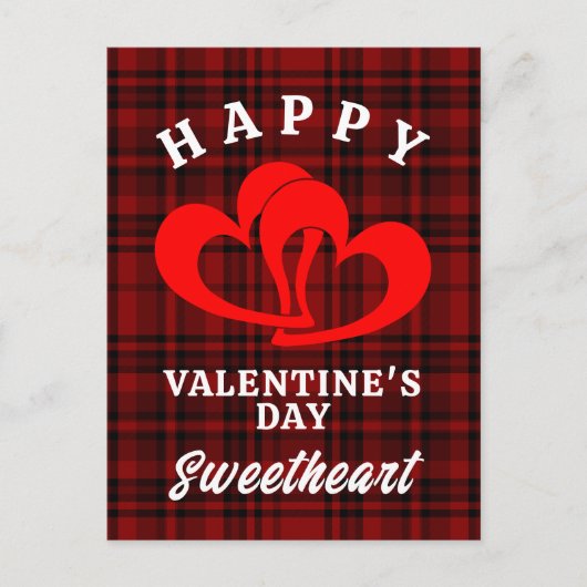 PRETTIG VALENTIJN DAG LIEFJE BRIEFKAART (Voorkant)