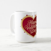 Prettig Valentijnsdag -2 Koffiemok (Voorkant links)