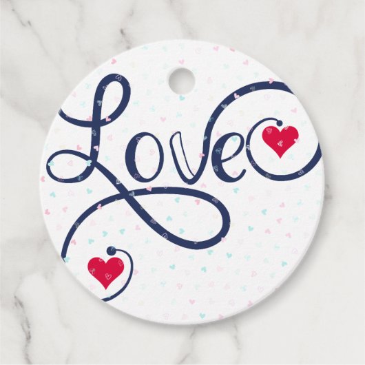 Prettig Valentijnsdag. Bedankjes Labels (Voorkant)