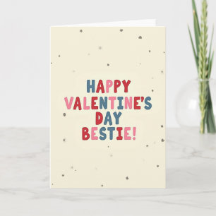 Prettig Valentijnsdag Beste Vriendin Kaart