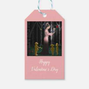 Prettig Valentijnsdag Cadeaulabel