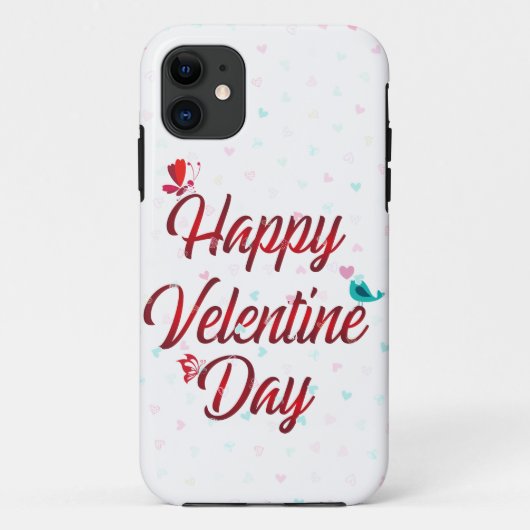 Prettig Valentijnsdag Case-Mate iPhone Case (Achterkant)