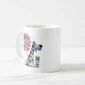 Prettig Valentijnsdag Charming Great Dane Koffiemok (Voorkant links)