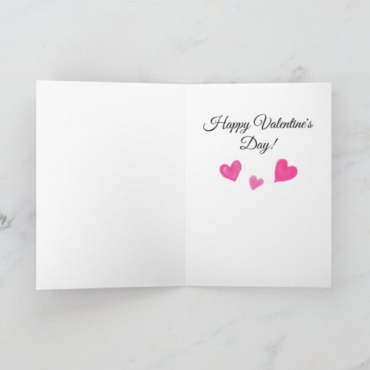 Prettig Valentijnsdag Corgi Doggie Kaart (Binnen)