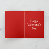 Prettig Valentijnsdag - Cute Hond ter Wereld Kaart (Binnen)