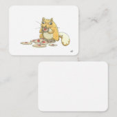 Prettig Valentijnsdag door Frankillie: Wasbeer Notitiekaartje (Voorkant / Achterkant)