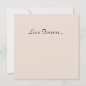 Prettig Valentijnsdag, Euwig Geliefd, Kaart (Achterkant)