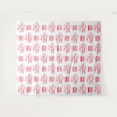 Prettig Valentijnsdag | Feest Fotobackdrop Wandkleed (Voorkant (horizontaal))