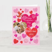 Prettig Valentijnsdag Feestdagen Kaart (Voorkant)