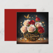 Prettig Valentijnsdag  Feestdagenkaart (Voorkant / Achterkant)