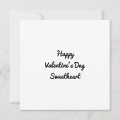 Prettig Valentijnsdag | Geliefden omhelzen  Kaart (Achterkant)