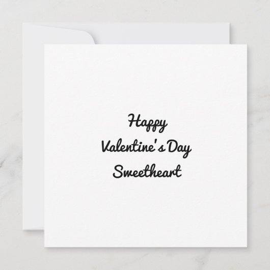 Prettig Valentijnsdag | Geliefden omhelzen Kaart (Achterkant)