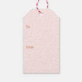 Prettig Valentijnsdag Goldendoodle Honden Cadeaulabel (Achterkant)