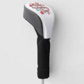 Prettig Valentijnsdag Golfheadcover (Schuin)