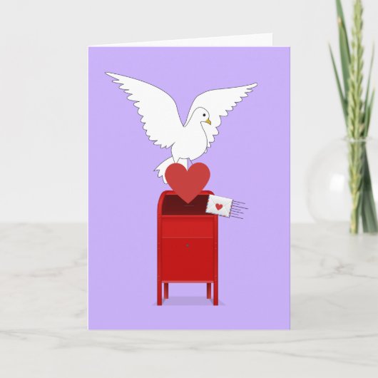 Prettig Valentijnsdag Groet Kaart (Voorkant)