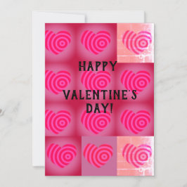 Prettig Valentijnsdag Harten Feestdagenkaart