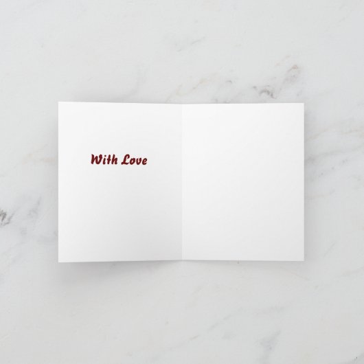 Prettig Valentijnsdag Kaart (Binnen)