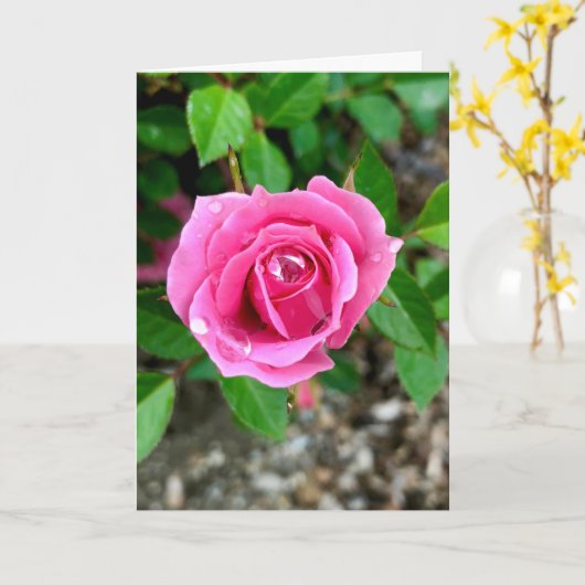 Prettig Valentijnsdag Kaart (Gele Bloem)