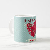 Prettig Valentijnsdag Koffiemok (Voorkant links)