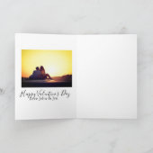 Prettig Valentijnsdag liefde voeg naam foto toe ee Kaart (Binnen)