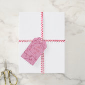 Prettig Valentijnsdag – Lint Strikken | Minimale L Cadeaulabel (Met Touw)