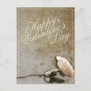Prettig Valentijnsdag met Roos Briefkaart
