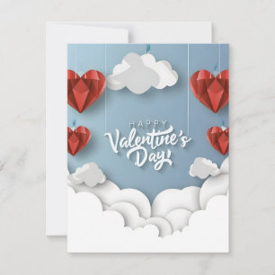 Prettig Valentijnsdag Modern Feestdagenkaart