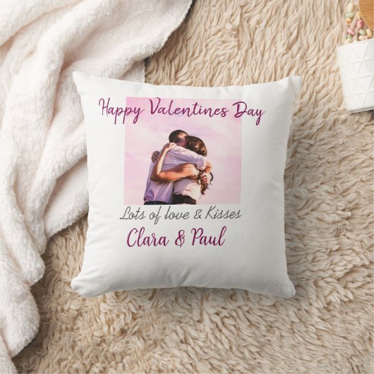 Prettig Valentijnsdag moderne kussen liefde voeg n (Deken)