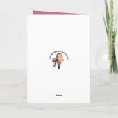 Prettig Valentijnsdag Mopje Pizza Schijf Humor Feestdagen Kaart (Achterkant)