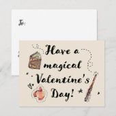 Prettig Valentijnsdag Notitiekaartje (Voorkant / Achterkant)