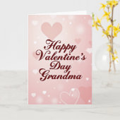 Prettig Valentijnsdag Oma Liefde Kaart (Gele Bloem)