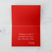 Prettig Valentijnsdag Panda Homeschool Co-op Kaart (Binnen)