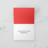 Prettig Valentijnsdag Papa Fortune Koekje Feestdagen Kaart (Binnen)