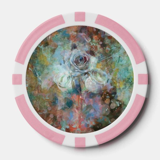 Prettig Valentijnsdag. Poker Chips (Voorkant)