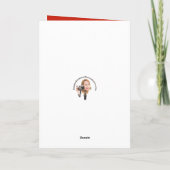 Prettig Valentijnsdag pratende rol toiletpapier Feestdagen Kaart (Achterkant)