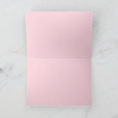 Prettig Valentijnsdag Puppy Hartjes Roze Kaart (Binnen)