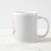 Prettig Valentijnsdag – romantisch koppel Grote Koffiekop (Rechts)