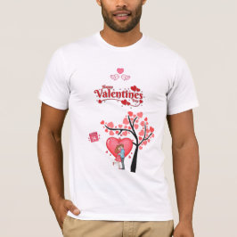Prettig Valentijnsdag – Romantisch Paar T-shirt