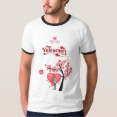 Prettig Valentijnsdag – romantisch stel  T-shirt (Voorkant)