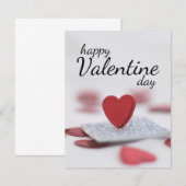 Prettig Valentijnsdag RSVP Kaartje (Voorkant / Achterkant)