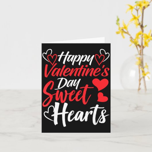 Prettig Valentijnsdag Schattebollen Koppels Valent Kaart (Gele Bloem)