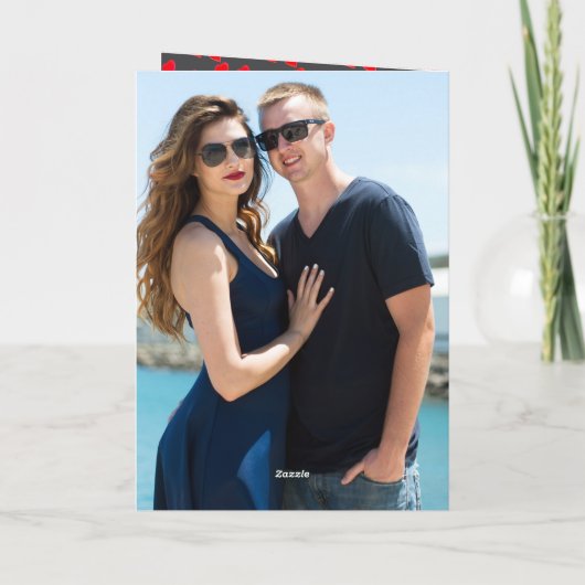 Prettig Valentijnsdag voor de beste echtgenoot har Kaart (Achterkant)