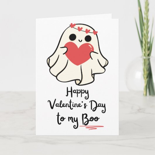 Prettig Valentijnsdag voor mijn schatje – Vouwkaar Kaart (Voorkant)