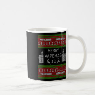 Prettig Vapemas - Dampende lelijke kersttrui Koffiemok