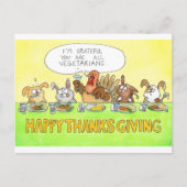 Prettig Vegetarisch Dankfeest Briefkaart (Voorkant)