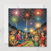 Prettig Vier Juli met aangepast bericht op de acht (Voorkant)