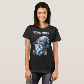 Prettig Visfeest Grappige Visvangst Kerstmis T-shirt (Voorkant volledig)