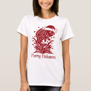 Prettig Visfeest, Kerst Vissen T-shirt